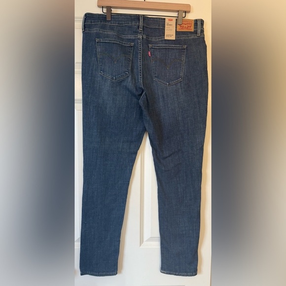 NWT Levi’s 711 Skinny Mid Rise Jeans Women’s Size 34 - Picture 2 of 13